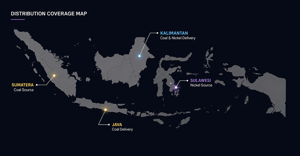 Distribution Coverage Map